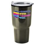 The Aurora - 28 Oz. Digital Stainless Steel Auto Tumbler -  