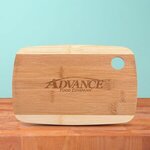 The Camden 9-Inch Two-Tone Bamboo Cutting Board -  