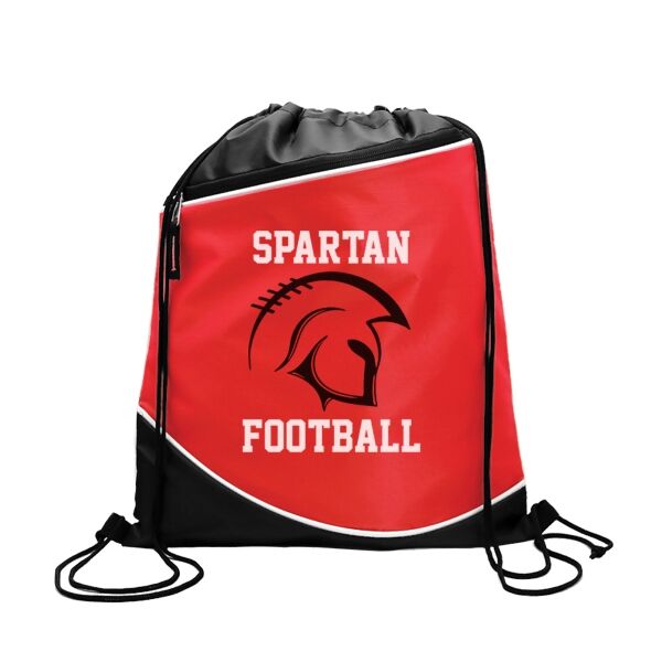 Main Product Image for The Campus Pack - 210d Drawstring With Zipper Pocket