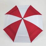 The Challenger Umbrella - Alternating Panels - Red-white
