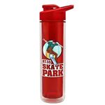 The Chiller 16 oz. Double Wall Insulated Bottle - T. Red