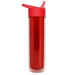 The Chiller - 16 oz. Double Wall Insulated - Translucent Red