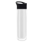 The Chiller 16 Oz. Double Wall Insulated With Pop-Up Sip Lid - Clear