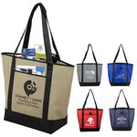 "THE CITY" Life Beach, Corporate and Travel Boat Tote Bag