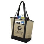 "THE CITY" Life Beach, Corporate and Travel Boat Tote Bag