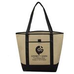 "THE CITY" Life Beach, Corporate and Travel Boat Tote Bag