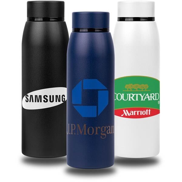 Main Product Image for The Cobra 20oz. Powder-Coated Stainless Steel Water Bottle