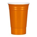 The Cup - Metallic Burnt Orange With White