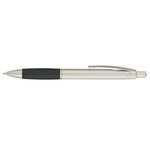 The Delta Pen - Silver With Black