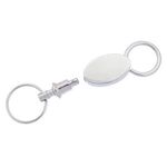 The Elliptical Pull Apart Key Chain