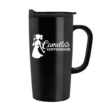 The General - 18 oz. Stainless Steel Straight Wall Tumbler - Black