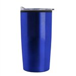 The General - 18 oz. Stainless Steel Straight Wall Tumbler - Blue
