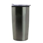 The General - 18 oz. Stainless Steel Straight Wall Tumbler - Titanium Gray