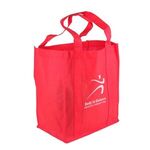 The Grocer Super Saver Grocery Tote - Red