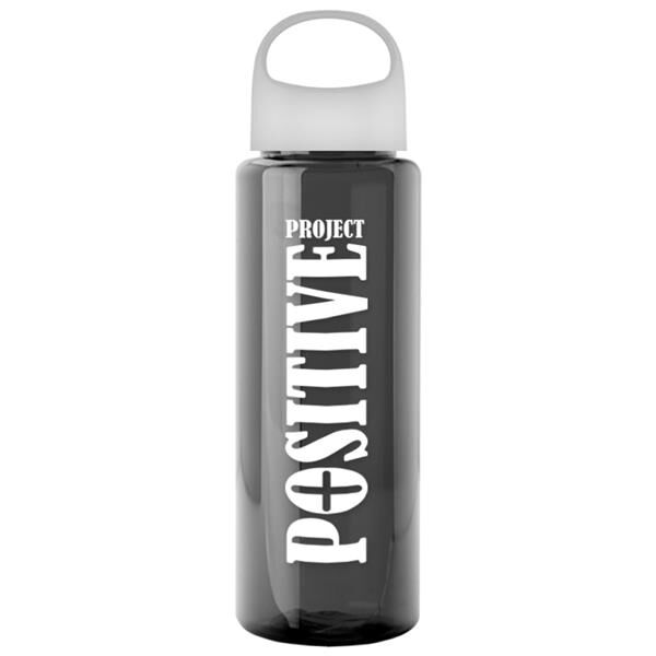 Main Product Image for The Guzzler - 32 Oz. Transparent Bottle With Oval Crest Lid