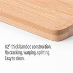 The Ingham Large Bamboo Cutting Board -  