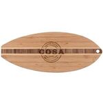 The Katoomba 14-Inch Surfboard Bamboo Cutting Board - Bamboo Wood