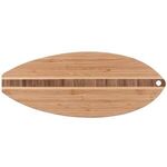 The Katoomba 14-Inch Surfboard Bamboo Cutting Board -  