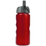 The Mini Peak 22 oz Tritan Metalike Bottle - Red