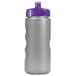 The Mini Peak 22 oz Tritan Metalike Bottles - Silver