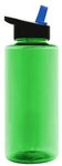 The Mountaineer 36 oz Tritan Bottle - Transparent Green