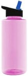 The Mountaineer 36 oz Tritan Bottle - Transparent Pink