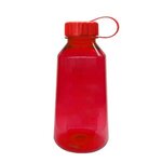 The Prism - 36 oz. Tritan Bottle with Tethered lid - Transparent Red