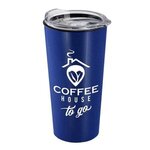 The Roadmaster - 18 Oz Travel Tumbler With Clear Slide Lid -  