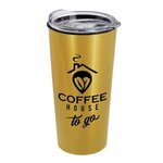 The Roadmaster - 18 Oz Travel Tumbler With Clear Slide Lid -  
