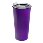 The Roadmaster - 18 Oz. Travel Tumbler With Clear Slide Lid - Violet