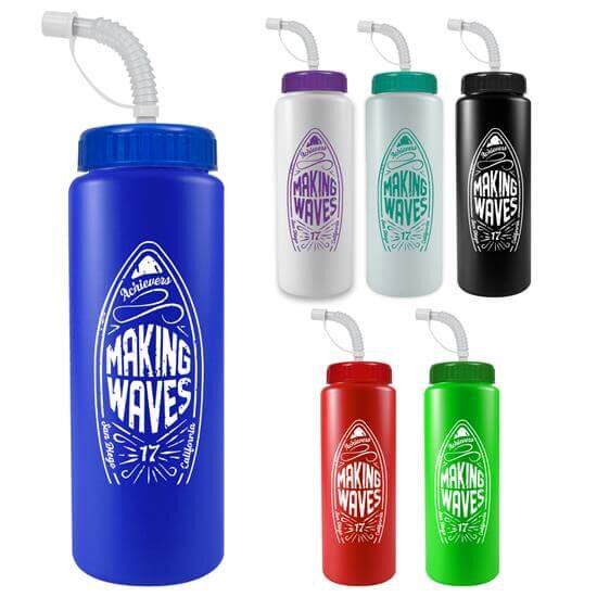 Main Product Image for The Sports Quart- 32 Oz Bottle (Straw Lid)