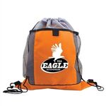 The Sportster - Drawstring Bags with Mesh Pockets -  