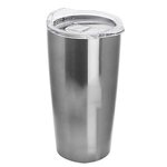 The Summit - 18 Oz Digital Stainless Steel Straight Wall - Silver