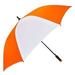 The Ultra Value Golf Umbrella - Orange-white