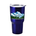 The Voyage - 28 Oz. Full Color Stainless Steel Auto Tumbler -  