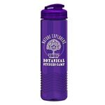 The Wave - 24 oz. Tritan™ Bottle with USA Flip lid - Transparent Violet