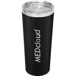 Thor Copper Vacuum Insulated Tumbler 22oz - Black (bk)