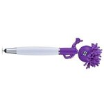 Thumbs Up MopToppers(R) Screen Cleaner with Stylus Pen - Purple