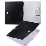 Thumbs-Up Notebook - Black
