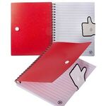 Thumbs-Up Notebook - Red
