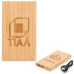 Buy Custom Printed Thunder Bamboo 5,000 mAh Power Bank