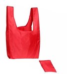 Tide Twister Folding Tote Bag - Red