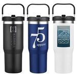 Tollara 30 oz Vacuum Insulated Tumbler with Flip Top Spout