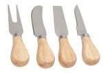 Tomme Cheese Knife Set - Medium Wood