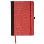 Tonal Non-woven Journal - Red