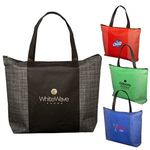 Buy Imprinted Tonal Non-Woven Zipper Trade Show Tote Bag