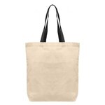 Tonga - 5 oz Natural Cotton Tote w/ Color Straps