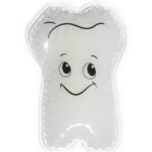 Main Product Image for Custom Printed Tooth Gel Hot / Cold Pack (Fda Approved, Passed T