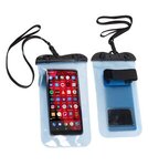 Touch-Thru Waterproof Phone Pouch - Medium Blue