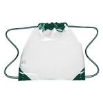Touchdown Clear Drawstring Backpack -  